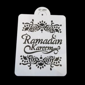 Ramadan Kareem Stencil