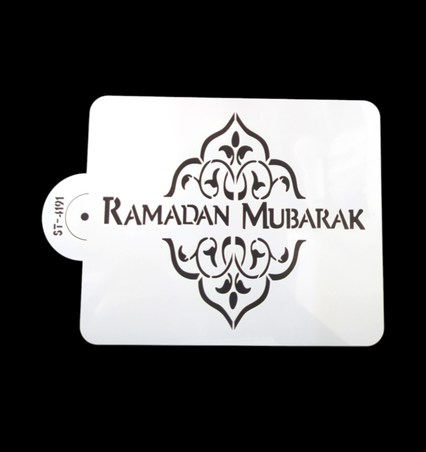 Ramadan Mubarak Stencil