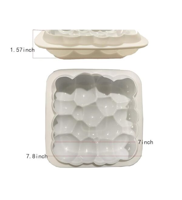 Sky Clouds Shape silicone mould size