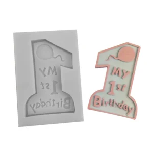 birthday silicone mould
