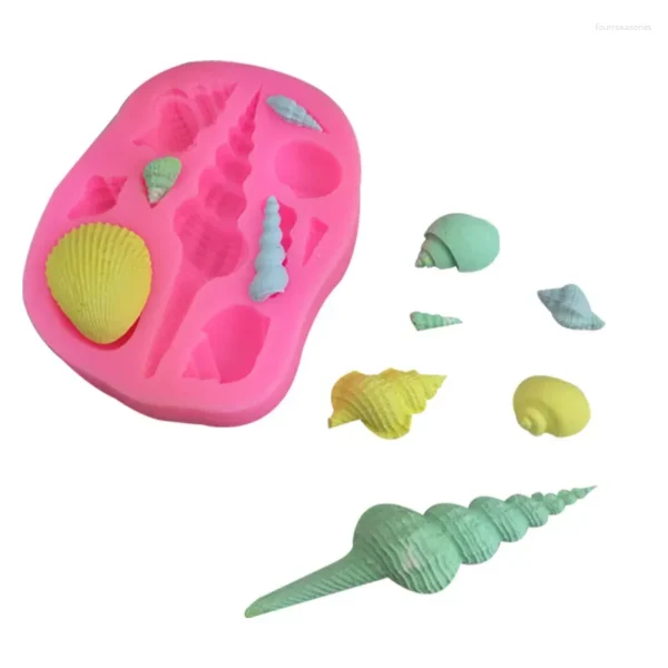 sea Shells 3D fondant silicone Mould