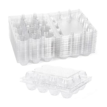 Clear Transparent Cupcake Box 12 Holes