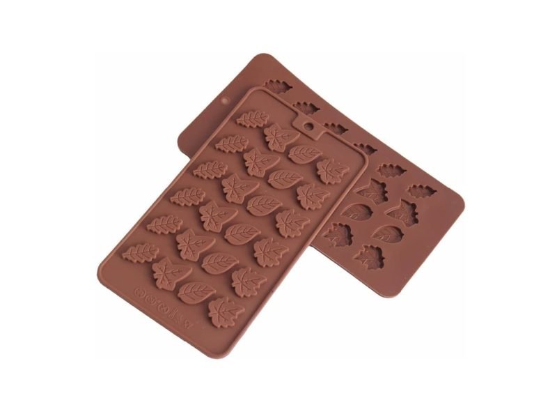 24 Leaves Shaped Chocolate Silicone Mould