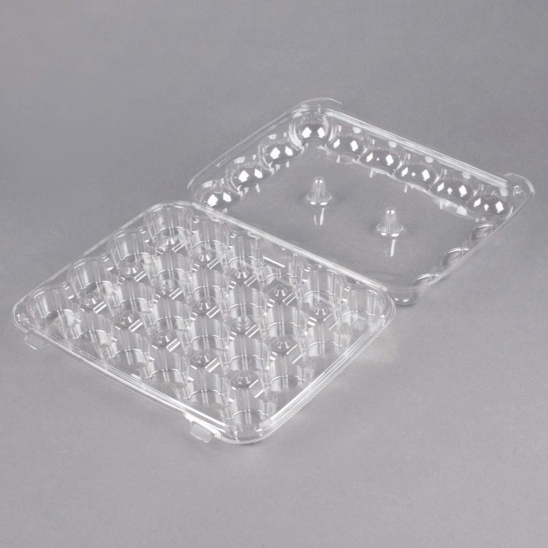 Clear Transparent Cupcake Box 24 Holes