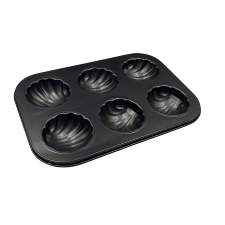 6 Holes Shell Shaped Muffin Tray