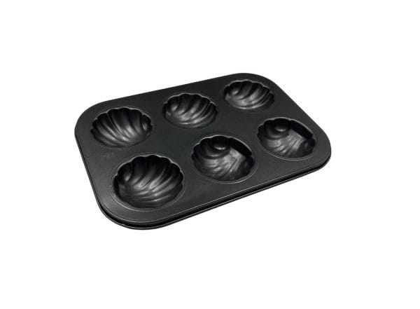 6 Holes Shell Shaped Muffin Tray