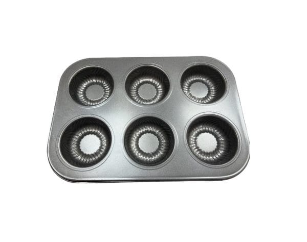 6 Holes Plain Muffin Tray - Image 2