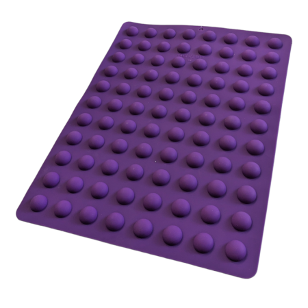 88-Cavities Mini Semi Sphere Shaped Silicone Mould