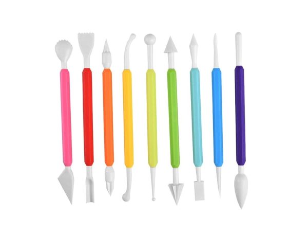 Gum Paste Tool Set of 9pcs