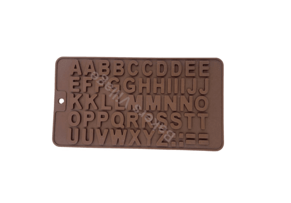 Alphabets Chocolate Silicone Mould
