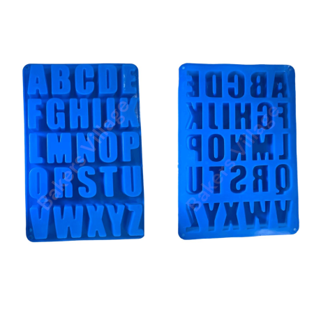 Big Alphabets Silicone Mould