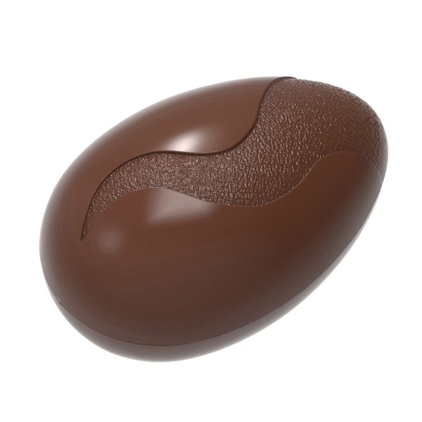 Chocolate World Polycarbonate Chocolate Mould Egg With Flame 70 Mm - Nora Chokladskola Ab CW12107 - Image 2