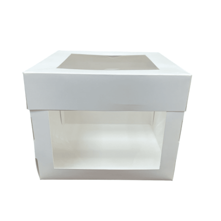Cake Box 30cm X 20cm (12"X8") (Front & Top Window)