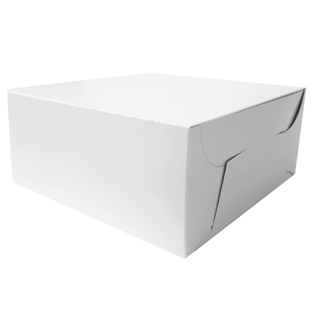 Cake Box 35cms*35cms*12cms(H) White Color