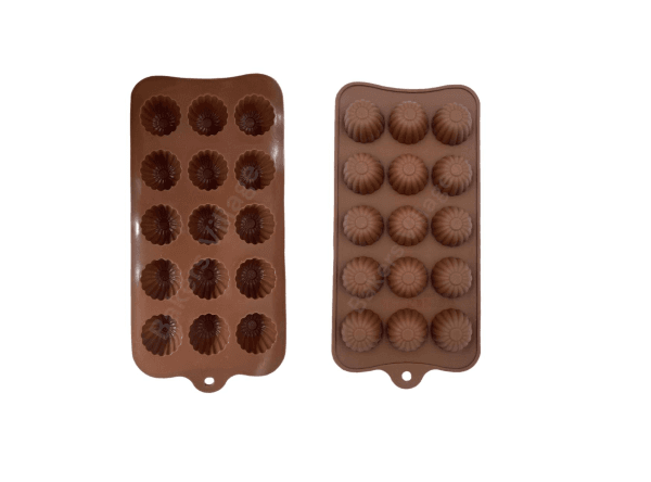 Cannele 15 Cavity Chocolate Silicone Mould