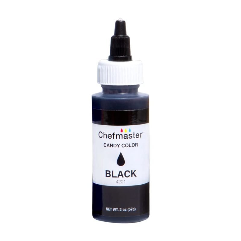 Chefmaster Candy Color 2 oz - Black 57ml