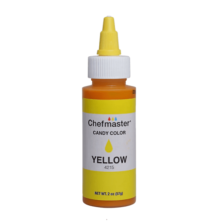 Chefmaster Candy Color 2 oz - Yellow 57ml