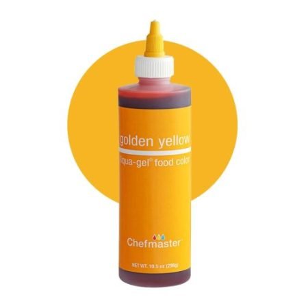 Chefmaster Liqua Gel - Golden Yellow 298ml