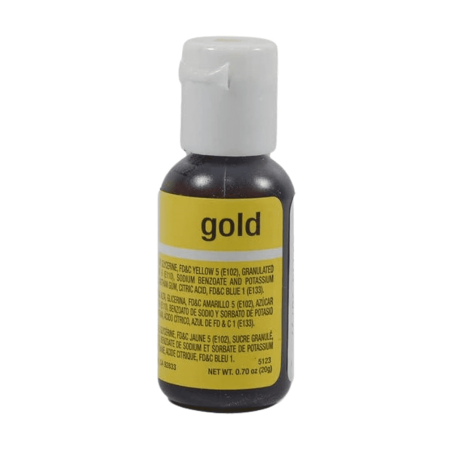 Chefmaster Liqua Gel - Gold 20ml