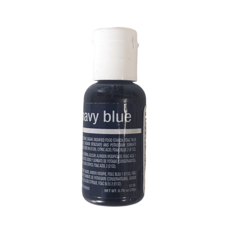 Chefmaster Liqua Gel - Navy Blue 20ml