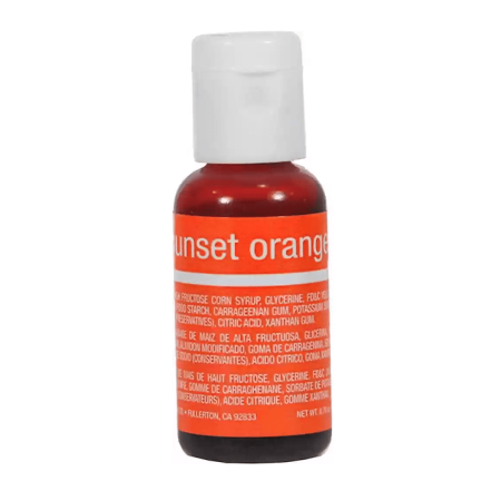 Chefmaster Liqua Gel - Sunset Orange 20ml