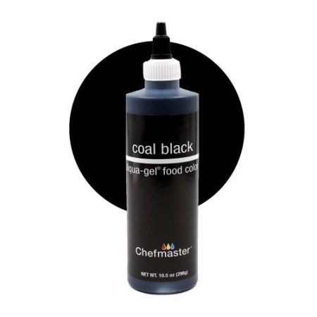 Chefmaster Liqua Gel - Coal Black 298ml