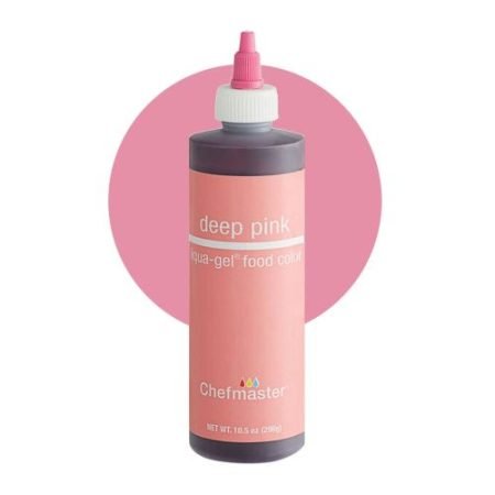 Chefmaster Liqua Gel - Deep Pink 298ml