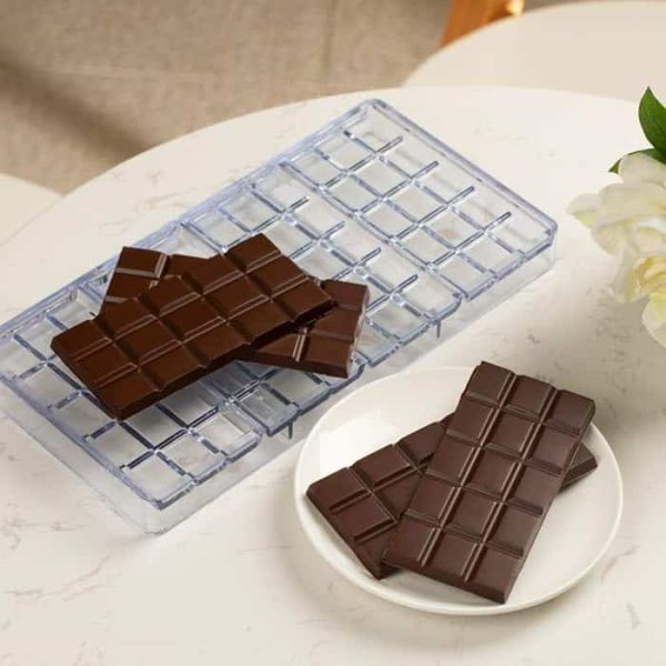 Chocolate Bar Shape Polycarbonate Chocolate Mould - Image 3