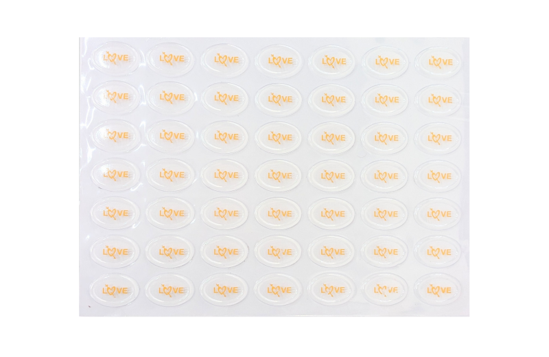 Chocolate Transfer Sheet Disk Love