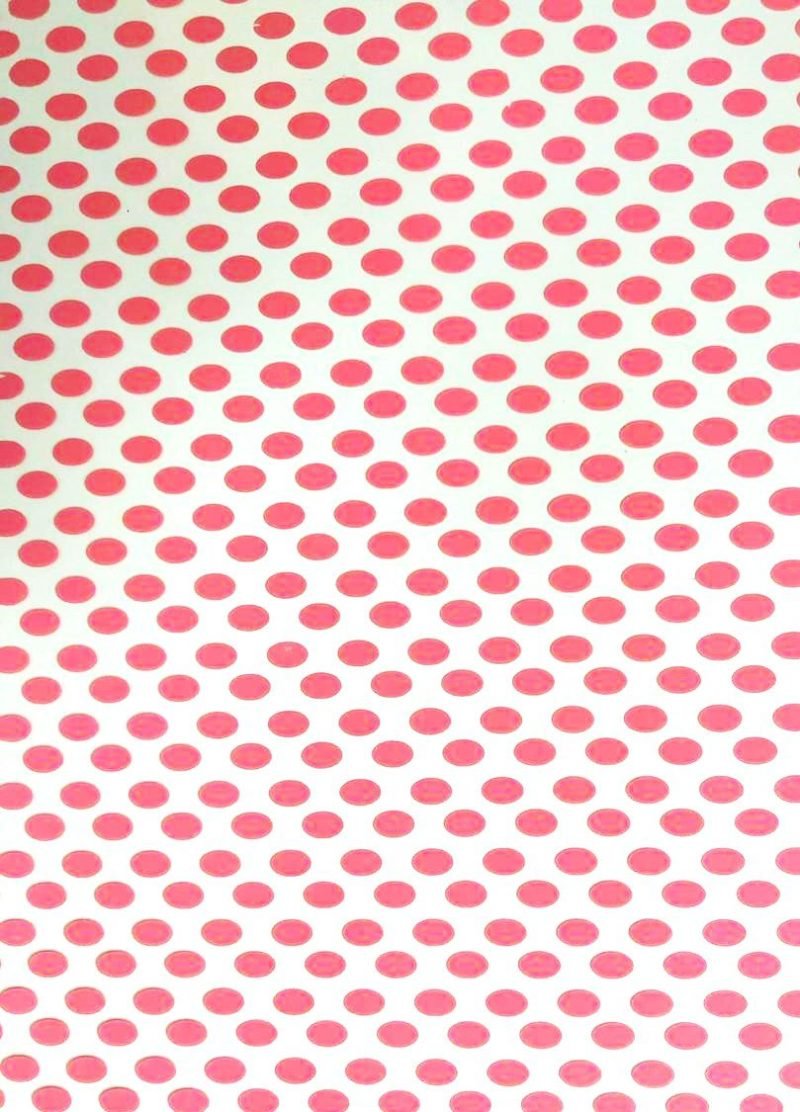 Chocolate Transfer Sheet A3 Pink Polka Dots