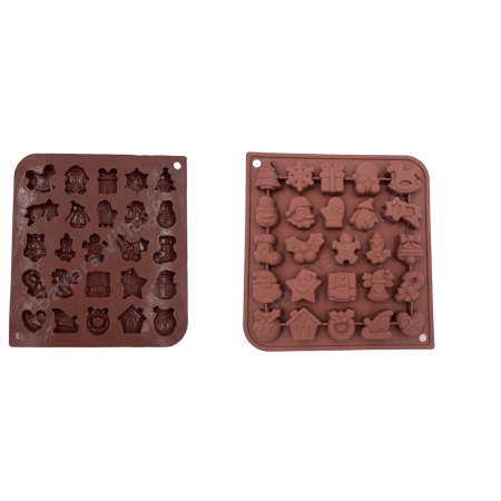 Christmas Chocolate Silicone Mould