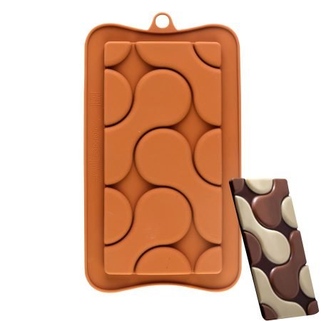Circle Blocks Shaped Chocolate Silicone Mould