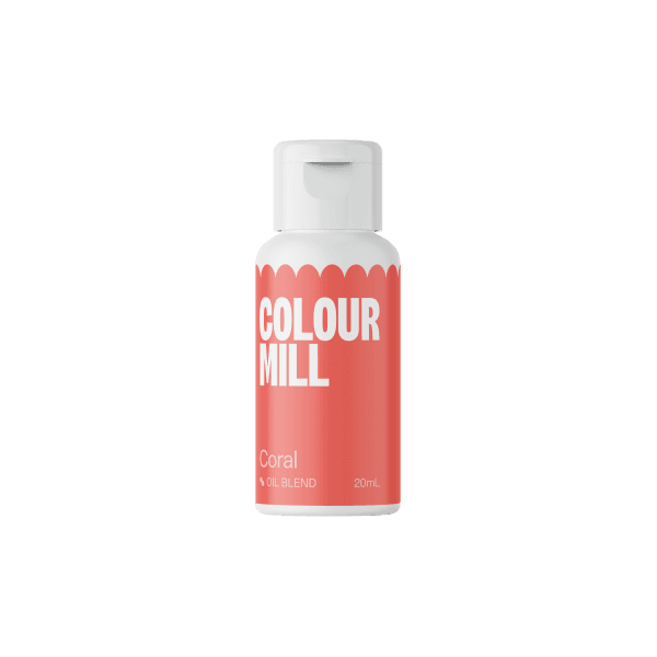 Colour Mill Oil Based Food Colour 20ml - Coral