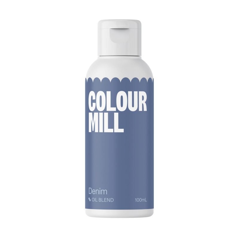 Colour Mill Oil Based Food Colour 100ml - Denim