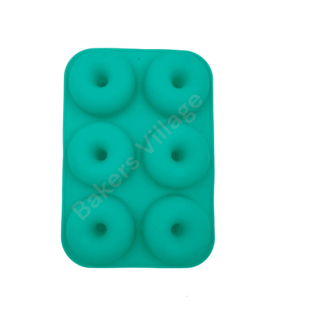 Donut 6 Cavity Silicone Mould