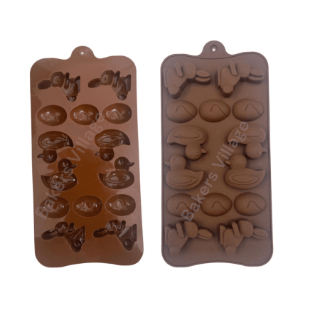 Duck & Rabbit Chocolate Silicone Mould