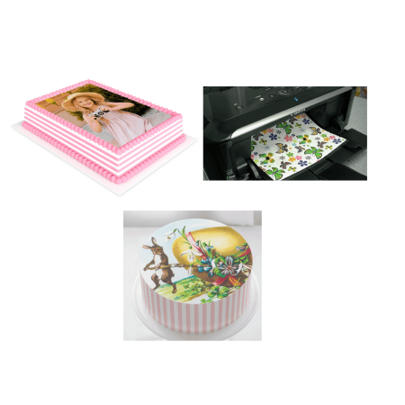Edible Printing Service For Cakes On Wafer Paper