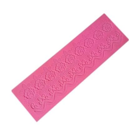 Cake Decorating Texture Lace Mat Silicone Mould Version-2 1pc