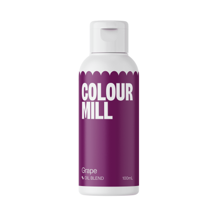 Colour Mill Oil Based Food Colour 100ml - Grape