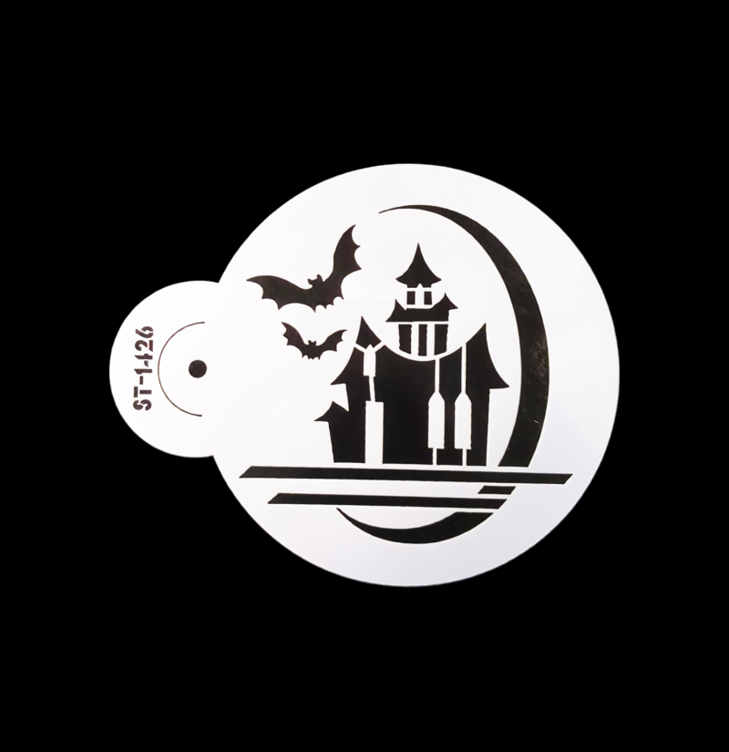 Halloween Cake Lace Stencil Version-23