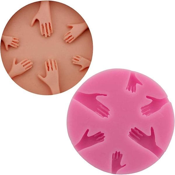 Small Numbers 3D Shape Silicone Fondant Mould - Image 2