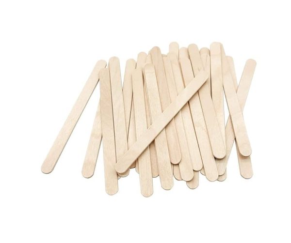 Ice cream Sticks (11.4cm long x 1cm wide x 2mm thick) 50pcs