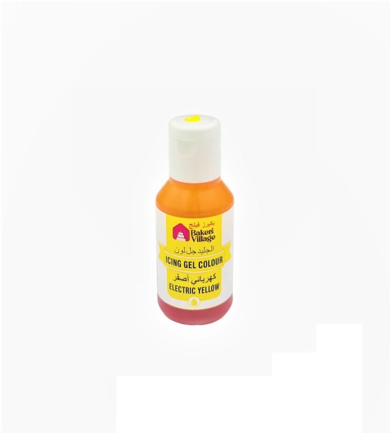 BV Icing Gel Colour - Electric Yellow