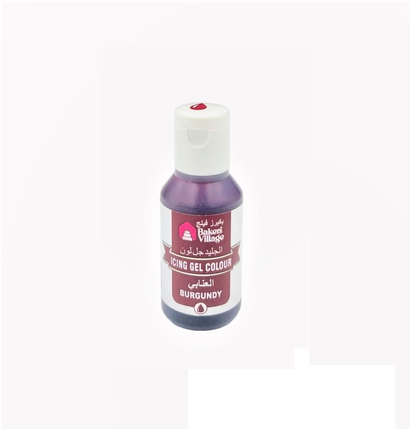 BV Icing Gel Colour - Burgundy