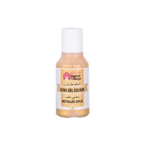 BV Icing Gel Colour 20ml - Metallic Gold