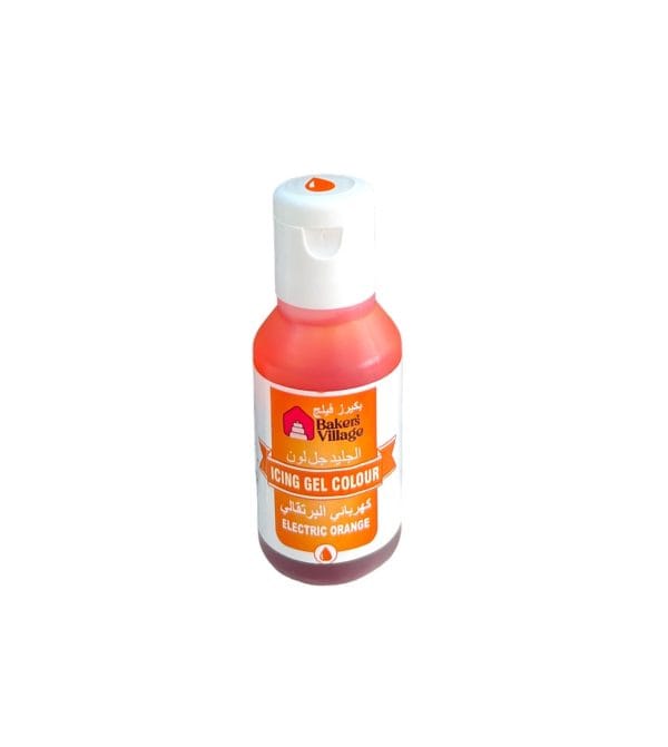 BV Icing Gel Colour 20ml - Electric Orange