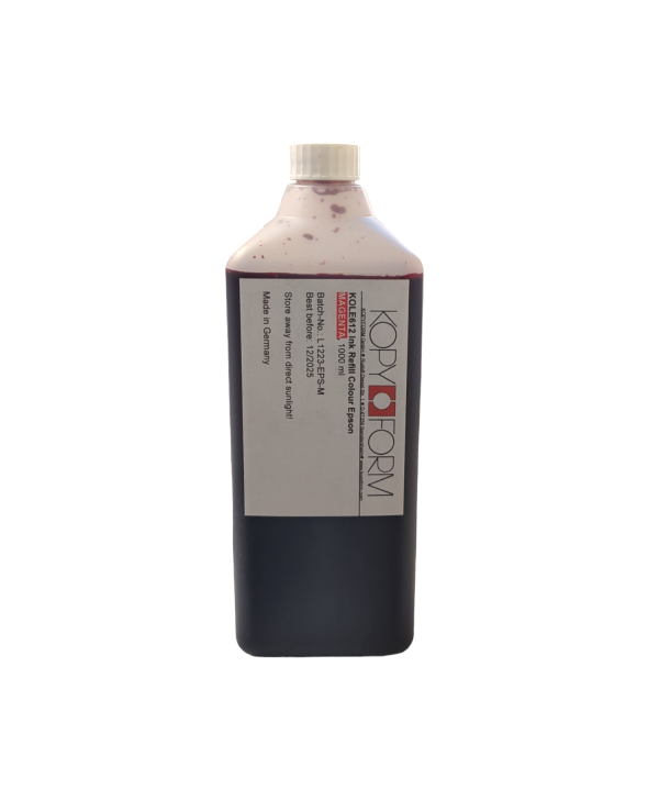 Kopyform Magenta Bottled food ink 1000ml for Epson printers