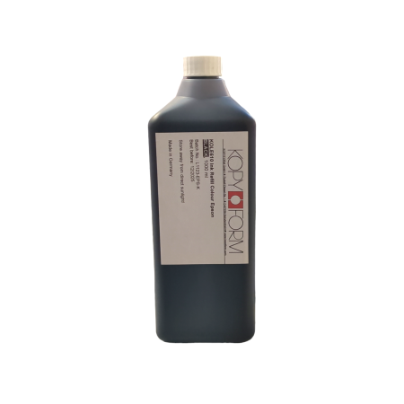 Kopyform Black Bottled food ink 1000ml for Epson printers