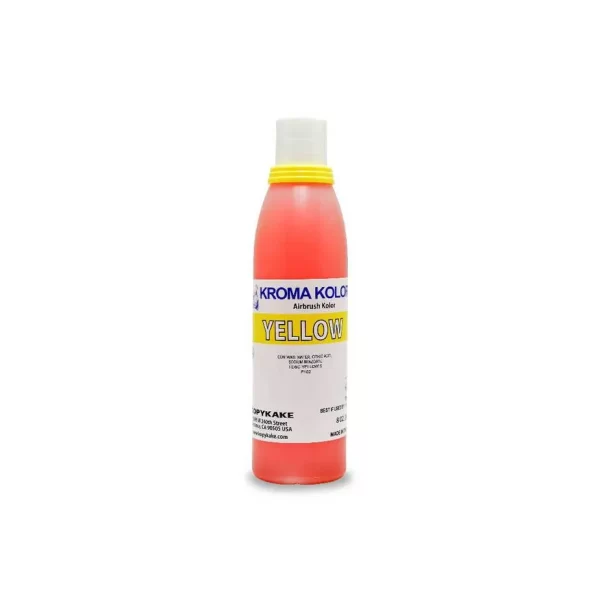 Kopykake Kroma Airbrush Colour Yellow 8 oz