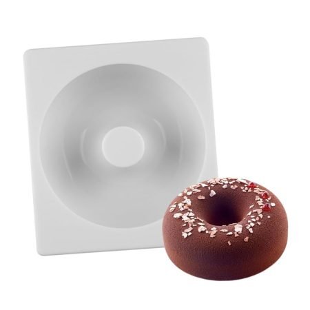Large Donut Shaped Chocolate, Jelly, Candy Silicone Mould